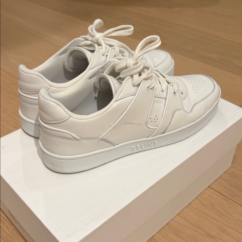 CELINE TRAINER CT-04 LOW LACE-UP SNEAKER in CALFSKIN - Size 42 - Picture 5 of 7